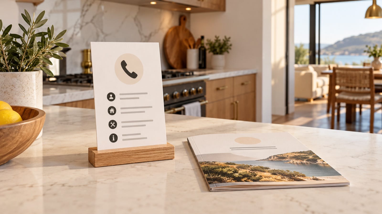 Airbnb Emergency Contact Card: A Printable Template