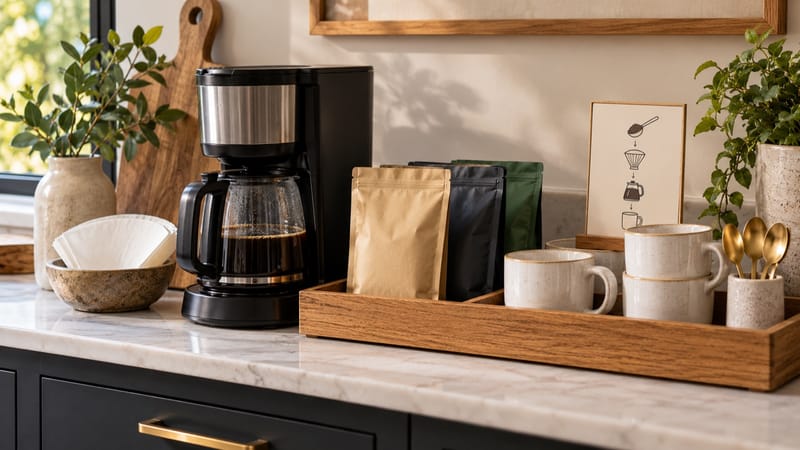 Airbnb Coffee Station: Setup and Restocking Checklist