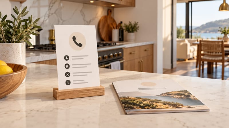 Airbnb Emergency Contact Card: A Printable Template