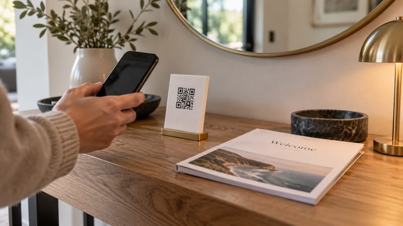 Airbnb Guidebook QR Code: Setup, Testing + Guest Card