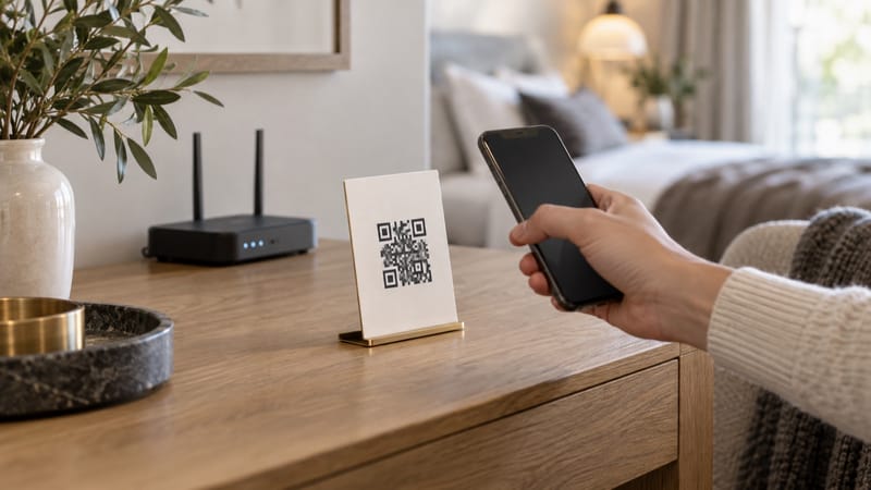 Airbnb Wi-Fi QR Code: Setup, Testing, and a Free Tool